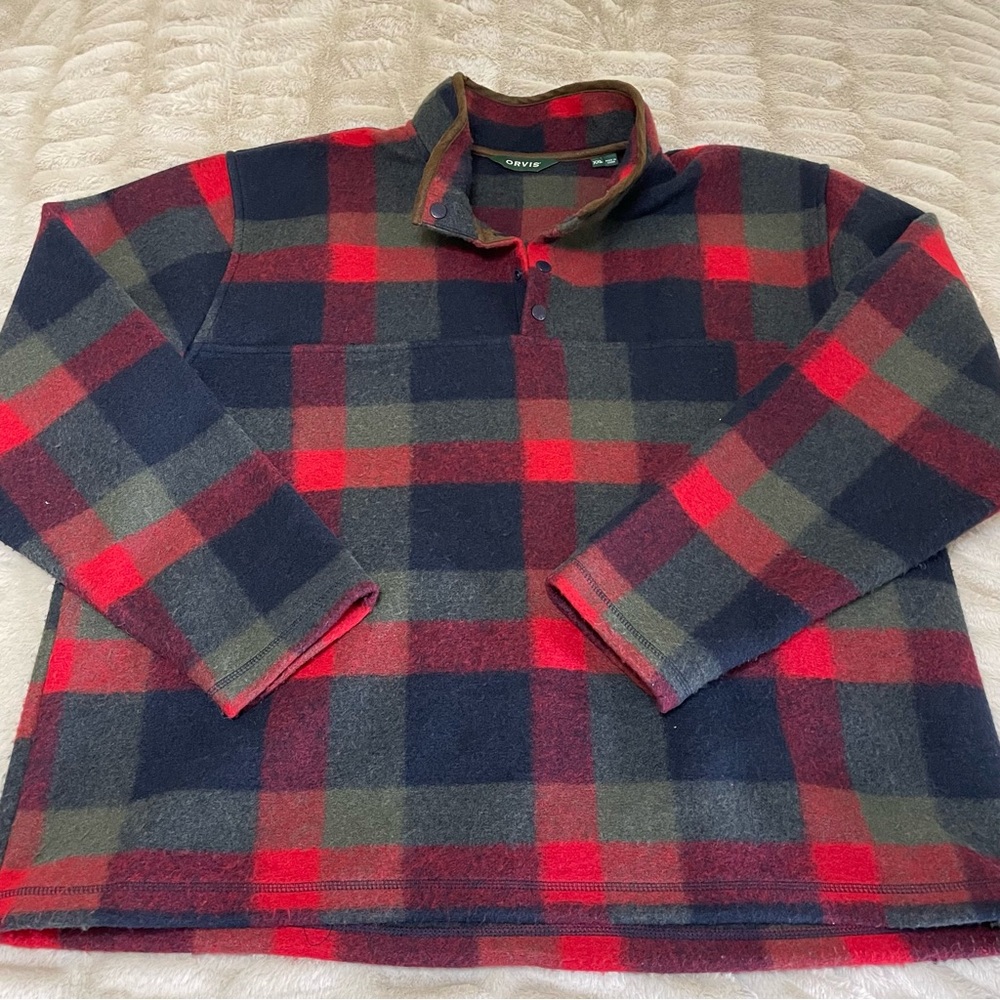 ORVIS  men’s pull over shirt size XXL.